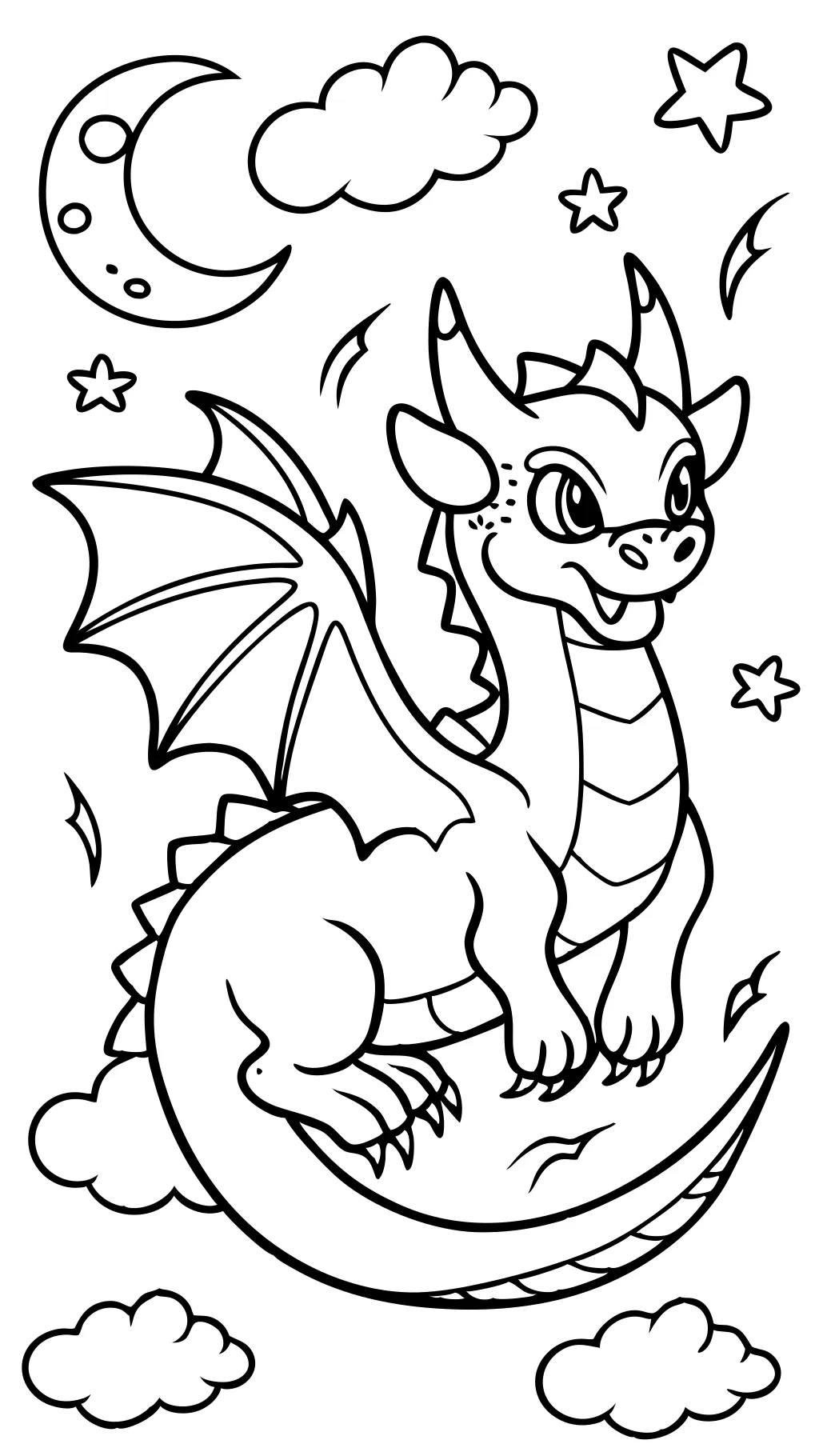 light fury coloring page